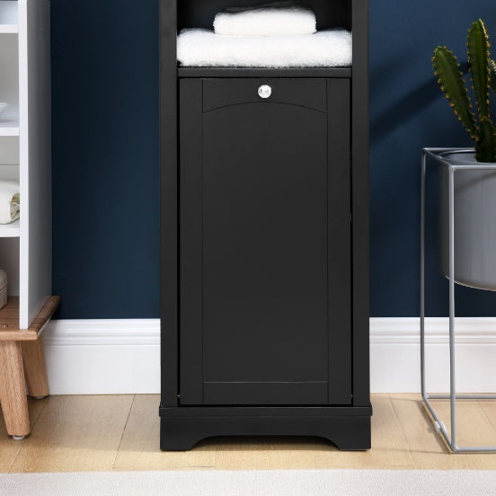 64" Tall Laundry Storage Cabinet For Small Spaces