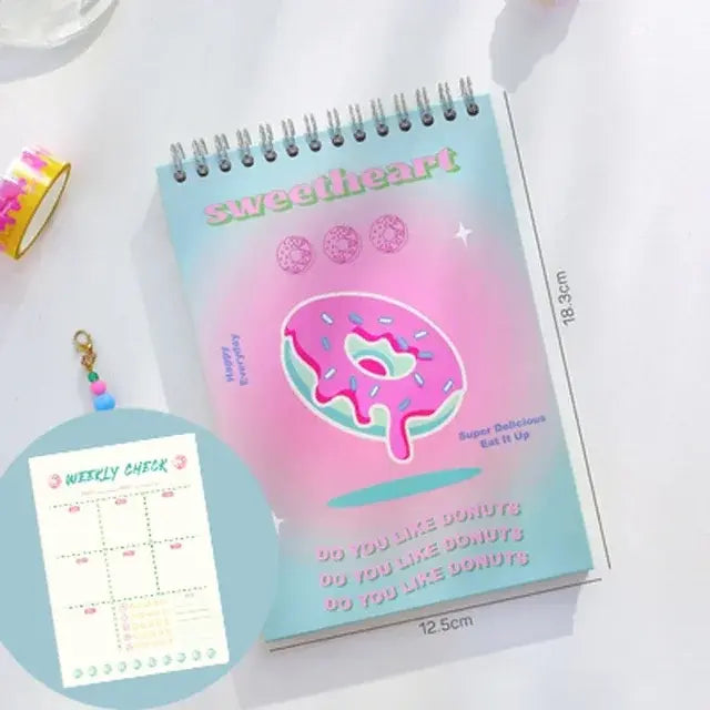 Casual or Campy Undated A5 Spiral Weekly Planners - 4 Styles