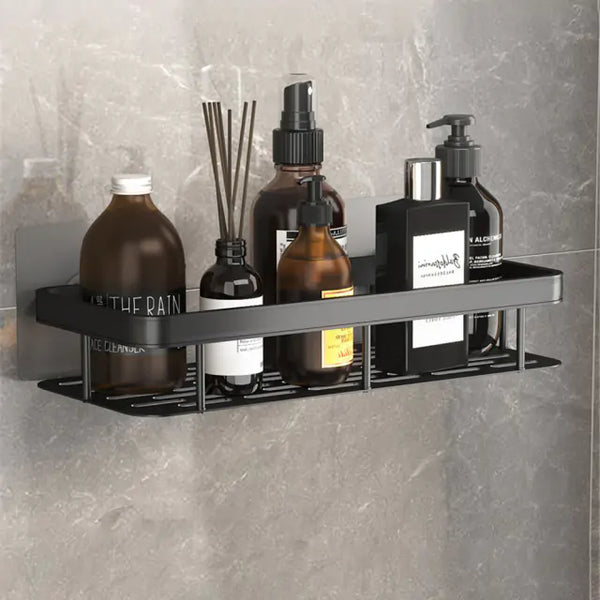 Black Open Shelf Display