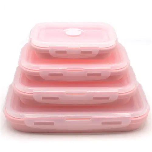 Silicone Collapsible Bento Boxes