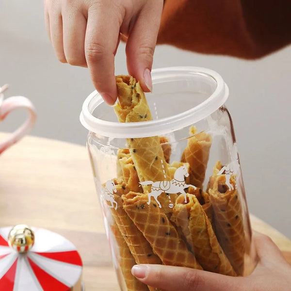 Carousel Storage Jars