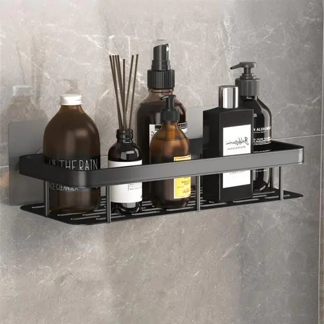 Black Open Shelf