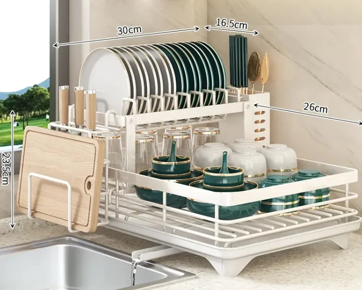 Dish Rack & Drain Board