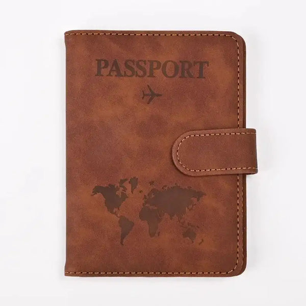 PU Leather Passport and Card Holder