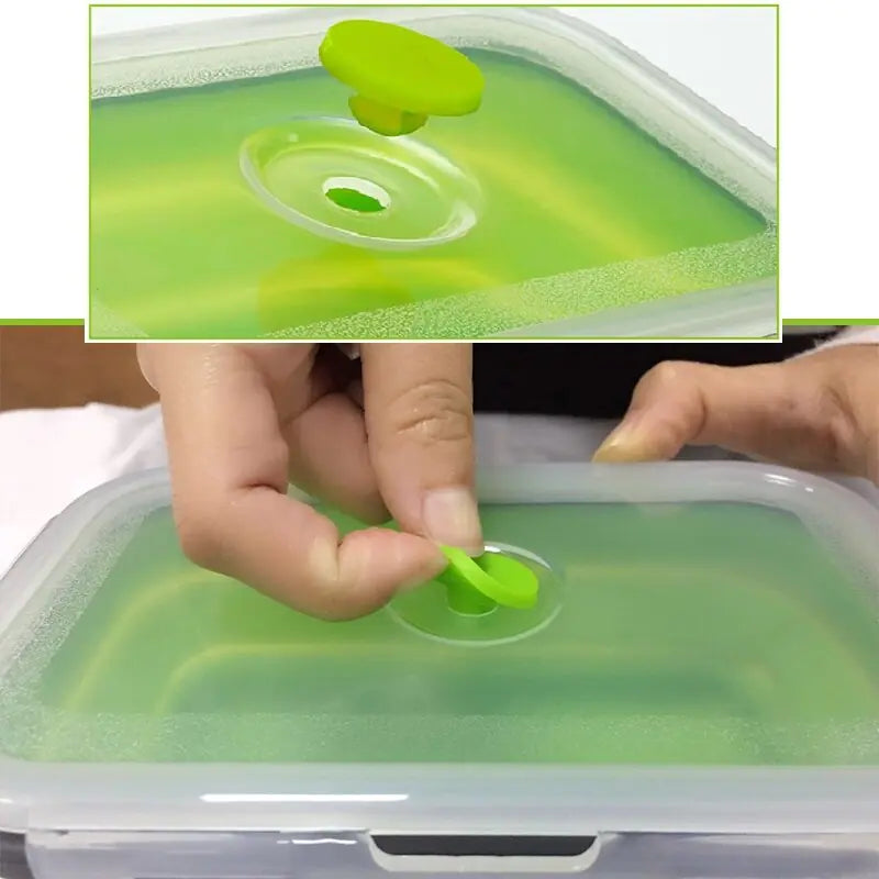 Silicone Collapsible Bento Boxes