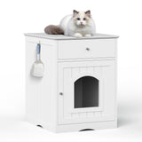 Purrfect Litterbox Hideaway on white background 