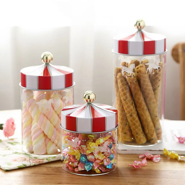 Carousel Storage Jar Set of 3