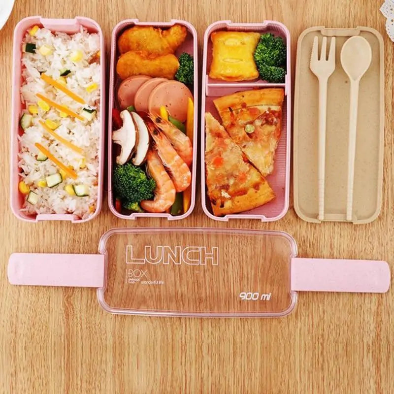 Eco Friendly Wheat Staw Lunch Box