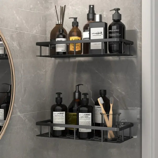 Bathroom Open Shelves in 2 Styles, 3 Colors