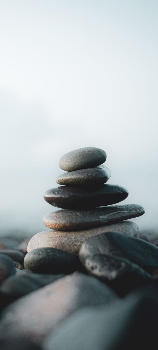 Stones on the seashore