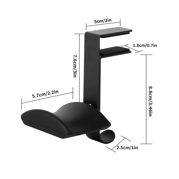 Desk Mount Universal Headphones Hanger